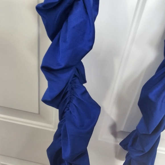 ARA Sports Cobalt Blue ruched pants size small - Picture 5 of 9